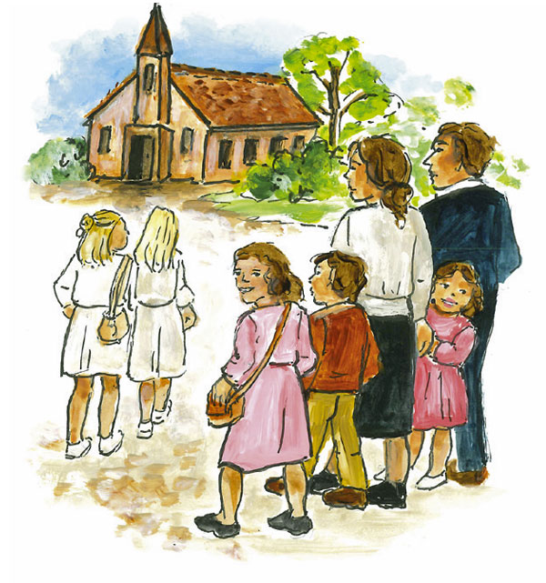 Samenwerking tussen gezin, kerk en school